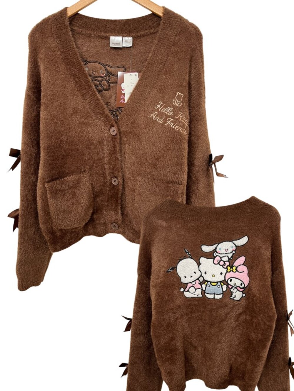Sanrio Hello Kitty Women’s Cardigan Large NWT